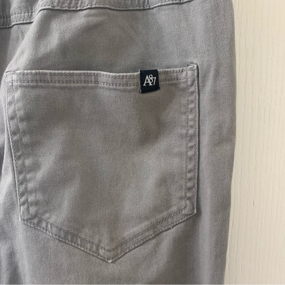 Aeropostale Aero Grey Cotton Chino Jogger Pants Men's Size Medium - Picture 7 of 13